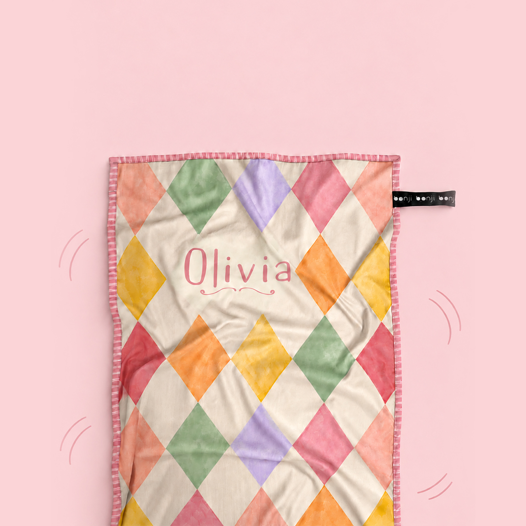 Pastel Jewels Kids Towel Girls - Image 3